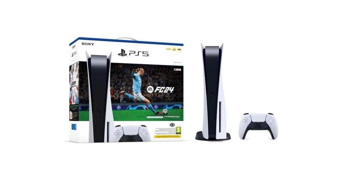 Consola PLAYSTATION PS5 Standard + EA Sports FC 24 Digital - SONY